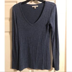 Long sleeve blue shirt